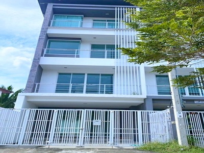 MRT สนามบินน้ำ 675 ม. ใหญ่ที่สุด โฮมออฟฟิศ 4 ชั้นหัวมุม 44ตร.วา.