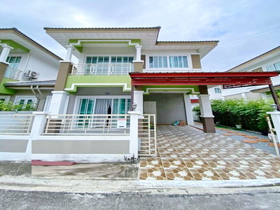 ใหญ่มากบางปูนคร-พุฒสี โลตัส แพรกษา 800 ม.ให้เช่าบ้าน 2 ชั้นพร้อมส