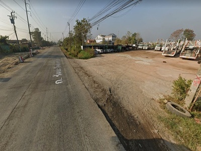 ถ.บางนา-ตราด กม29 บางบ่อ สป.200ปี  ABAC บางนา ให้เช่าที่ดินเปล่า 