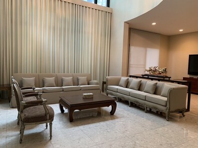 ให้เช่าบ้านเดี่ยว3 ชั้น  ใกล้ The Promenadeและ แฟชั่นไอส์แลนด์