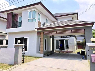  คฤหาสน์  2ชั้น 92ตร.วา. 6นอน  ARL บ้านทับช้าง 1.2 กม. วงแหวนพระร