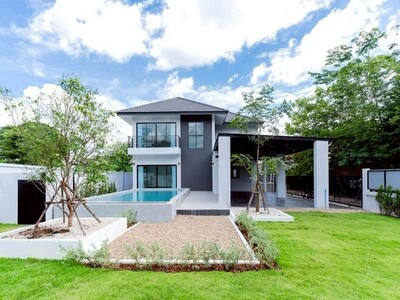 พูลวิลล่า 2 ชั้น ทำเลทอง อยู่สบายทุกฤดู สันกลาง สันกำแพง 