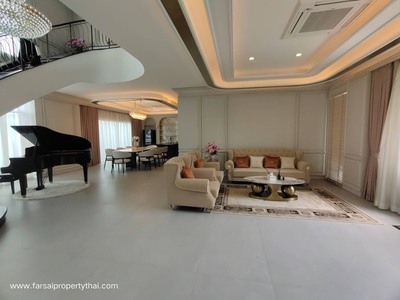 ให้เช่าบ้านคฤหาสน์ 2ชั้น153วา 5นอน 6ห้องน้ำถนนพระราม 9 กรุงเทพกรี