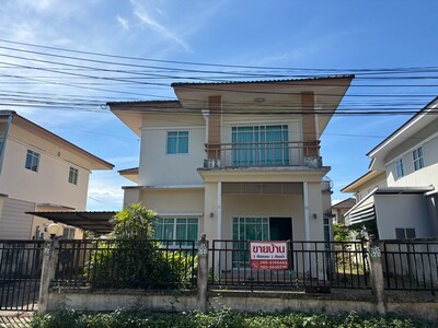 ขายบ้านเดี่ยว 2 ชั้น  หมู่บ้านพรธนา ต.มาบข่า อ.นิคมพัฒนา จ.ระยอง