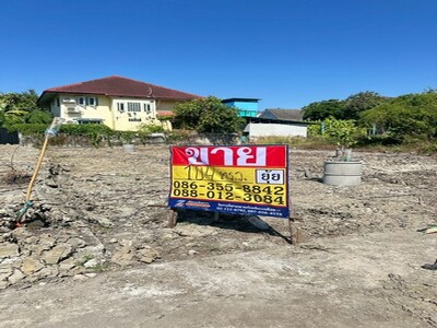 ขายที่ดิน 104 ตารางวา  ซอยรามคำแหง118 แยก46-4 ในหมู่บ้านพฤกษชาติ