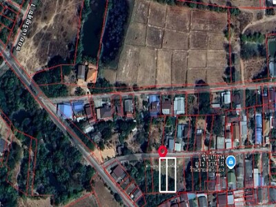 ขายที่ดิน 2 แปลง อำเภอบ้านไผ่ จังหวัดขอนแก่น พื้นที่ 2 งาน