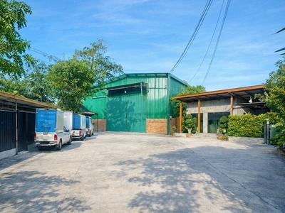 โกดังพร้อมสำนักงาน  1ไร่ 400ตร.ว. ตลาดสดบ้านพรุ 360ม. หาดใหญ่ 