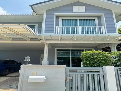 ให้เช่าบ้านเดี่ยว 4ห้องนอน บุราสิริ ปัญญาอินทรา ใกล้แฟชั่นไอส์แลน