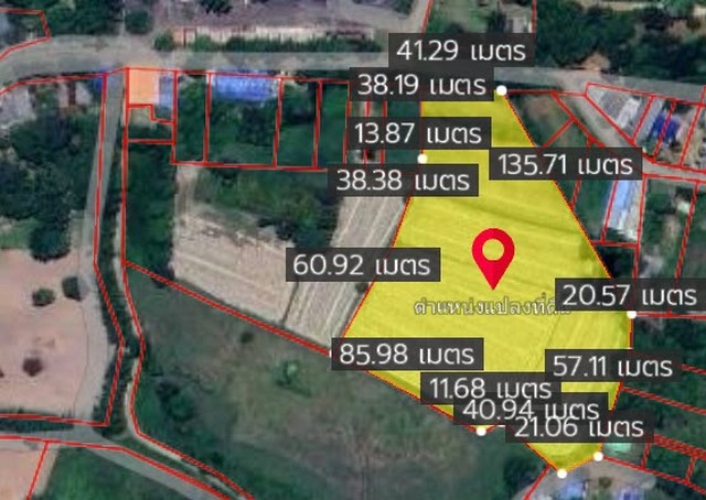 พื้นที่ดิน ที่ดิน ต.โคกไทย อ.ศรีมโหสถ จ.ปราจีนบุรี พื้นที่เท่ากับ 11 Rai 1 งาน 50 Square Wah  6825000 BAHT ไม่ไกลจาก ทางหลวงหมายเลข 319 และรอยพระพุทธบาทคู่ อสังหาริมทรัพย์ดี