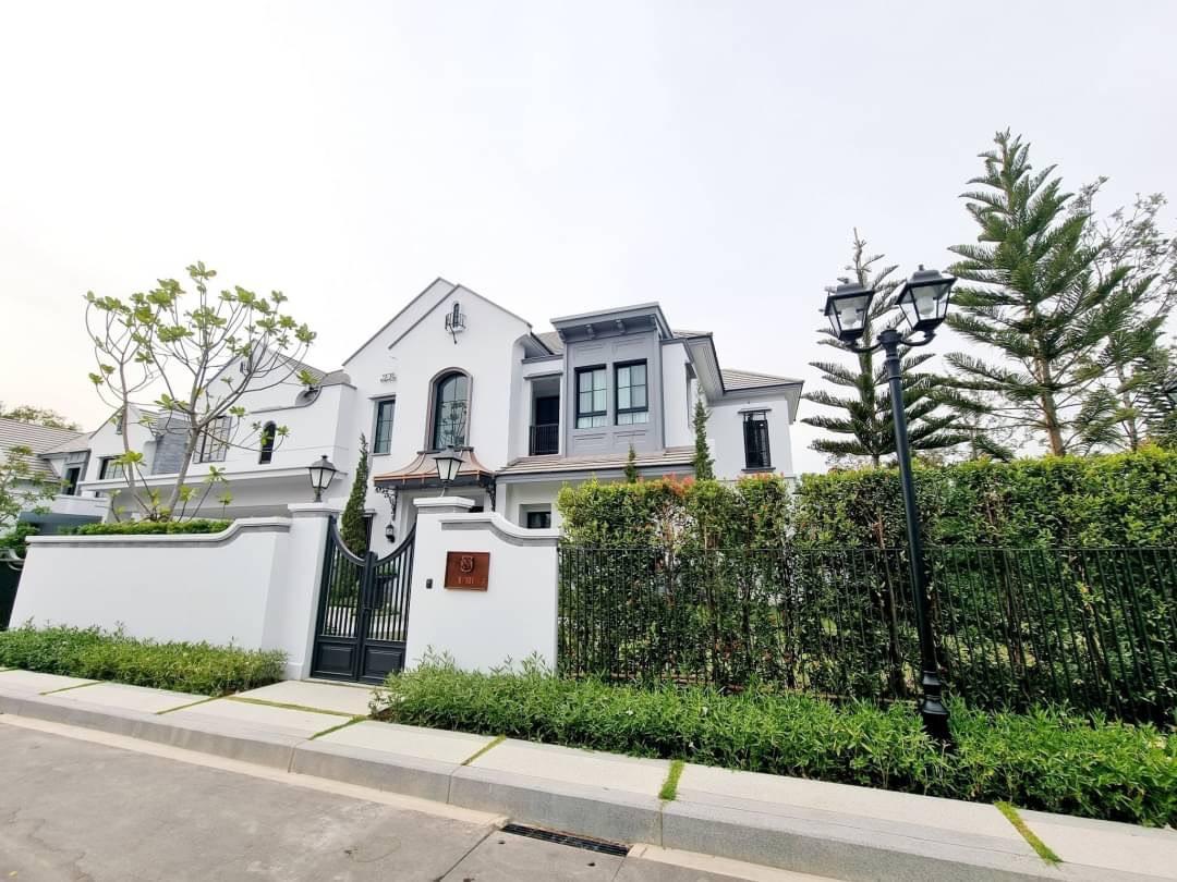 MK-6368 ให้เช่าบ้านเดี่ยว 2 ชั้น หมู่บ้านนันทวัน  พระราม 9 - กรุงเทพกรีฑาตัดใหม่ ถนนศรีนครินทร์-ร่มเกล้า ใกล้ทางด่วนมอเตอร์เวย์