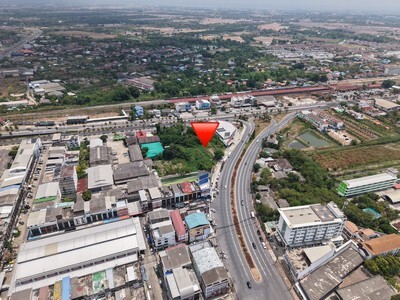 ขายที่ดินเปล่า 418.2 ตรว.  ติดถนนสิริโสธร เหมาะปลูกสร้างทำธุรกิจ 