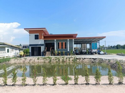 บ้านเดี่ยว 2 ชั้น บนที่ดินขนาดใหญ่ 275.5 ตร.วา พื้นที่ใช้สอย 225 
