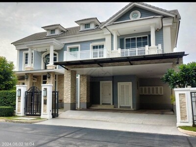 ขายบ้านเดี่ยวหรู 2 ชั้น 124 ตรว. 4 ห้องนอน  นาราสิริ บางนา กม.10