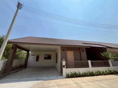 ให้เช่าบ้านชั้นเดียว สไตล์มินิมอล  ไม่รับสัตว์เลี้ยง บ้านแหวน หาง
