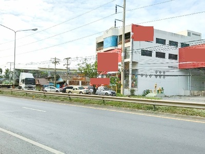 ขนาดใหญ่ ทำเลเด่น ตลาดหินกอง 2.7 กม.ให้เช่า-ขายอาคารพาณิชย์ 3 ชั้