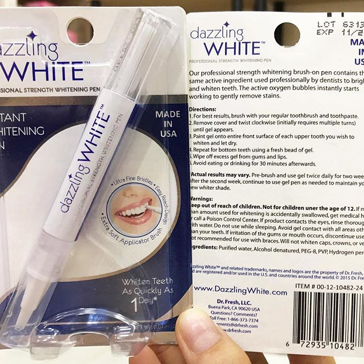 Dazzlingwhite เจลฟอกฟันขาวของแท้MADE IN USA ฟันขาวได้ ใน 20 นาที