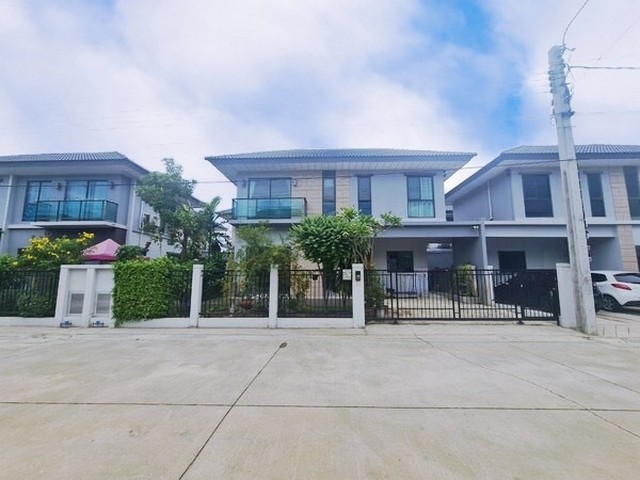 R1บ้านแฝด เพอร์เฟค พาร์ค เวสต์เกต ใกล้ รถไฟฟ้า MRT สายสีม่วง สถานีสามแยกบางใหญ่