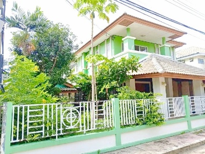 ตลาด 65 ตร.วา.260 ตร.ม.บางพลีซิตี้ 2กม. ให้เช่าบ้านเดี่ยว 2ชั้น 