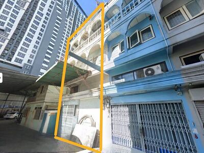 อาคารพาณิชย์ กว้าง 7x12 เมตร 3 ชั้นครึ่ง
