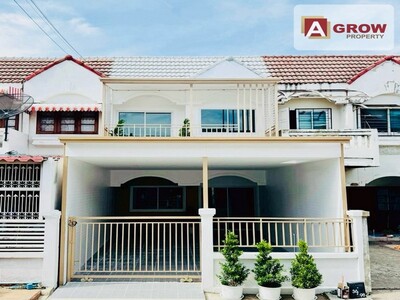 หมู่บ้านจันทิมาธานี ถนนกาญจนาภิเษก เฟอร์ครบ รีโนเวทใหม่ พร้อมอยู่