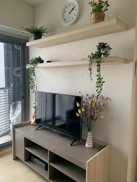 Whizdom Connect 34th floor peaceful clean pleasant BTS Punnawithi