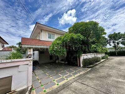 บ้านเดี่ยว กาญจนาภิเษก เพอร์เฟค พาร์ค พระราม 5 - บางใหญ่ หลังมุม