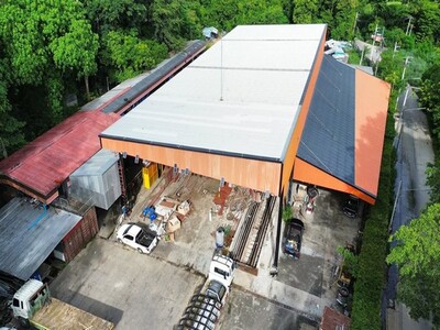 ให้เช่าโกดังบ่อวินชลบุรี   บนที่ดิน 3 ไร่ 95 ตร.วา