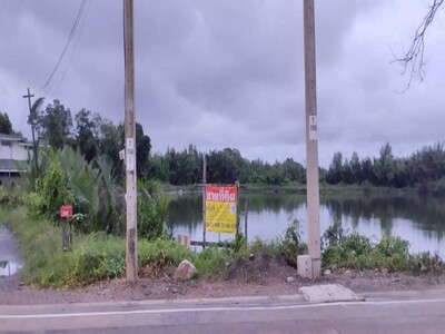 ขายที่ดินแปลงสวย 6-3-59.7 ไร่  ย่านโค้งสนวัดคู่สร้าง พระสมุทรเจดี