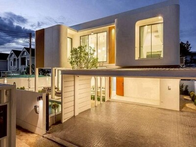 พูลวิลล่าหรูให้เช่า ใกล้เมือง โซลาเซลล์ทุกหลัง สันผักหวาน หางดง 