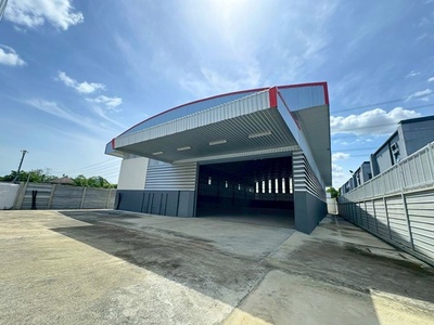 ให้เช่าโกดัง เลียบคลองประปา  MRT แจ้งวัฒนะปากเกร็ด 28 4.5 กม.