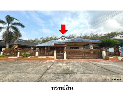 ขายบ้านเดี่ยวโครงการ แฮปปี้โฮม 2 ต.เนินพระ เมืองระยอง  ระยอง