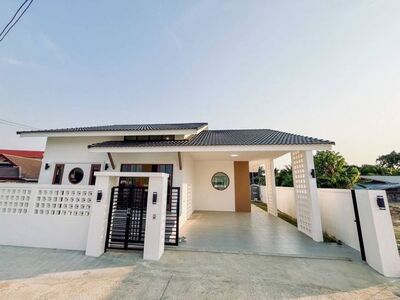 ราคาเริ่มต้นที่ 2.5 ล้าน หางดง บ้านสร้างใหม่ ชั้นเดียว สไตล์มูจิ