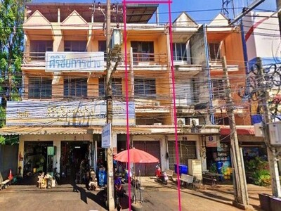 ขายอาคารพาณิชย์ 3 ชั้นติดถนนเลี่ยงเมืองอุบลราชธานี