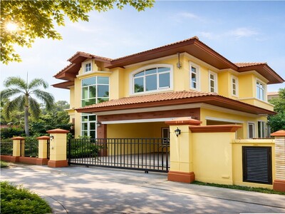 ติดถนนรังสิต-นครนายก คลอง 3  พร้อมบ่อปลาขนาดใหญ่ ภัสสร 