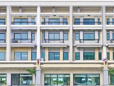 หทัยราษฏร์ รามอินทรา 105-111 ให้เช่าอาคารพาณิชย์ 4ชั้น ทำเลถนนใหญ