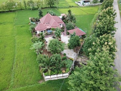 ขายบ้านพร้อมที่ดิน ต.บ้านสาง อ.เมือง จ.พะเยา 1ไร่1งาน77ตรว.