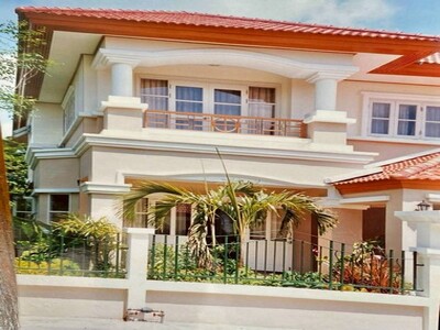 ขายบ้านกรองทอง ศรีนครินทร์ บ้านเดี่ยว 2 ชั้น หลังริม 