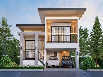 ขายบ้านเดี่ยวหนองตำลึงชลบุรี บ้านโมเดิร์นโฮม หนองตำลึง ซ.4