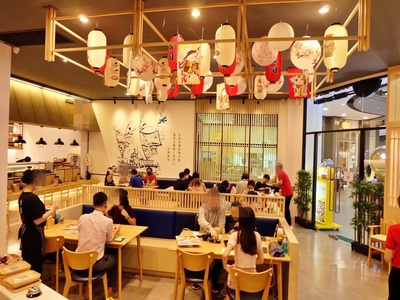 เซ้งร้านอาหารญี่ปุ่น หน้าหมู่บ้านสัมมากร ถนนรามคำแหง Sammakorn Pl