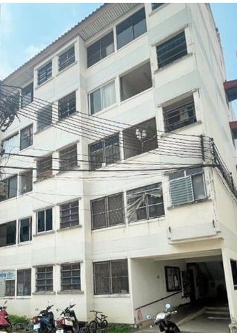 ขายห้องชุด บ้านเอื้ออาทรประชานิเวศน์ อาคาร 2 ชั้น 5 ห้องหัวมุม พื้นที่ใช้สอย  33.46 ตารางเมตร