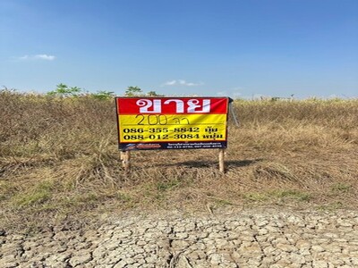 ขายที่ดิน 200วา  ซอยบางนาตราด กม.44  ซอยบุญชนะ 10  บางเกลือ  