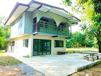 NIDA สีคิ้ว บ้านเดี่ยว 2 ชั้นหลังใหญ่ 3 นอน ปั๊มน้ำมัน ปตท. ถ.มิต