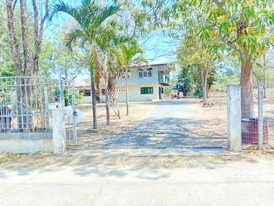 ปั๊มน้ำมัน ปตท. สีคิ้ว บ้านเดี่ยว 2 ชั้นหลังใหญ่ 3 นอน 2 น้ำ ประด