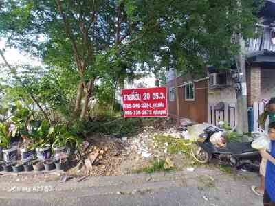 ขายที่ดินเปล่า ติดถนน ทำเลดี ใกล้เซเว่นเเละตลาด หนองจอก กรุงเทพมห