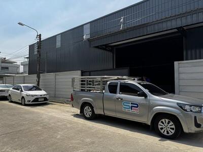 ให้เช่าโกดัง510ตร.ม.พื้นที่สีม่วงย่านพระรามที่2แสมดำบางขุนเทียน