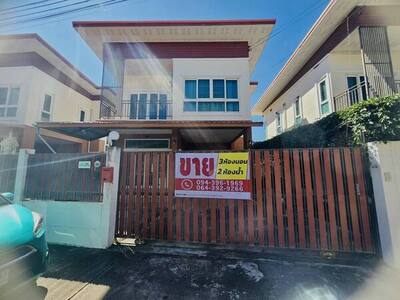 ขายบ้านเดี่ยวสองชั้น ทำเลดี เงียบสงบ เพื่อนบ้านอัธยาศัยดีทุกหลัง 