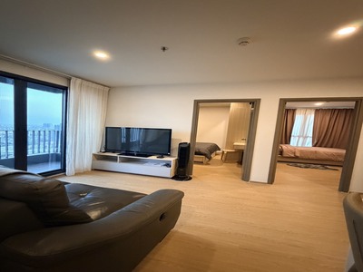 ให้เช่าคอนโด 2ห้องนอน 46 ตรม. ไอดีโอ โอทู บางนา ชั้นสูงสุด วิวดีม