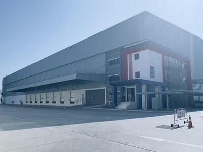 ให้เช่าโกดัง12,000 ตร.ม. พื้นที่สีเหลือง บางนาตราด กม.34 บางปะกง 