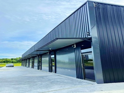 สูง 6เมตร โกดังให้เช่า 1นอน ใกล้ ARLหัวหมาก 900ม BTSศรีนครินทร์38