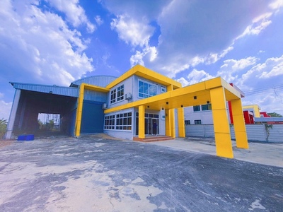 BST1054 ขายโรงงานพร้อมออฟฟิศ 2 ชั้น บางเลน นครปฐม พื้นที่ 2 ไร่